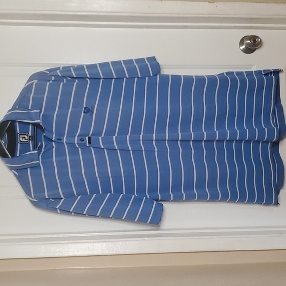 FOOTJOY FJ Men's Golf Polo Shirt Size XL Short Sleeve 1732 Old Field Embroidered